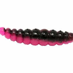 Omura Baits Larvy (Schwarz / Dunkelpink)