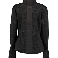 OS Trachten Detit Strickfleece Jacke Damen (Anthrazit)