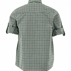 OS Trachten Skimli Hemd 1/1 Arm Kinder (Dunkelgrün)