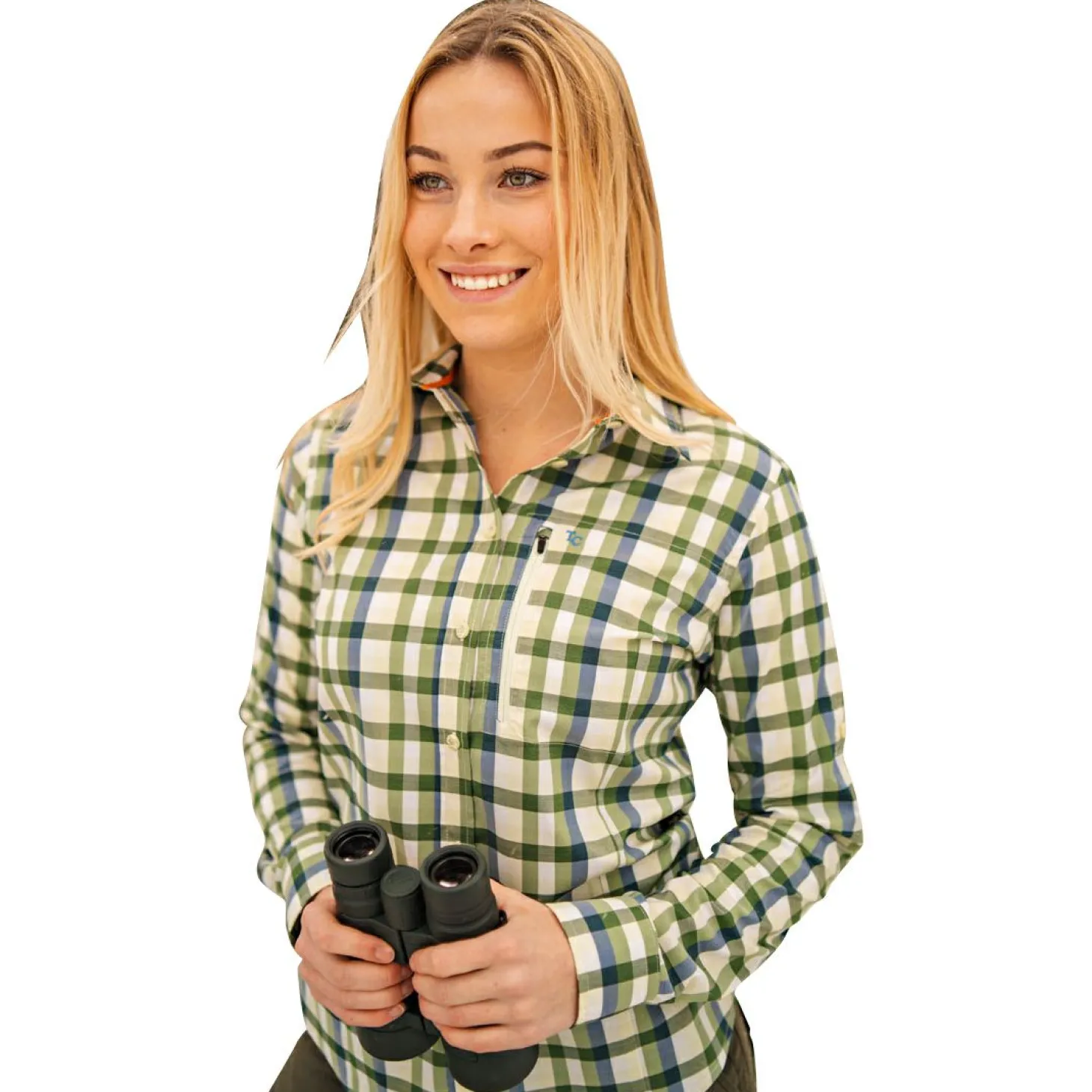 OS Trachten Snuko Bluse 1/1 Arm Damen (Oliv)