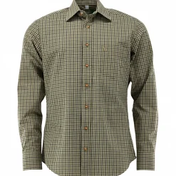 OS Trachten Tupopa Hemd 1/1 Arm Slim Fit Herren (Dunkelgrün)