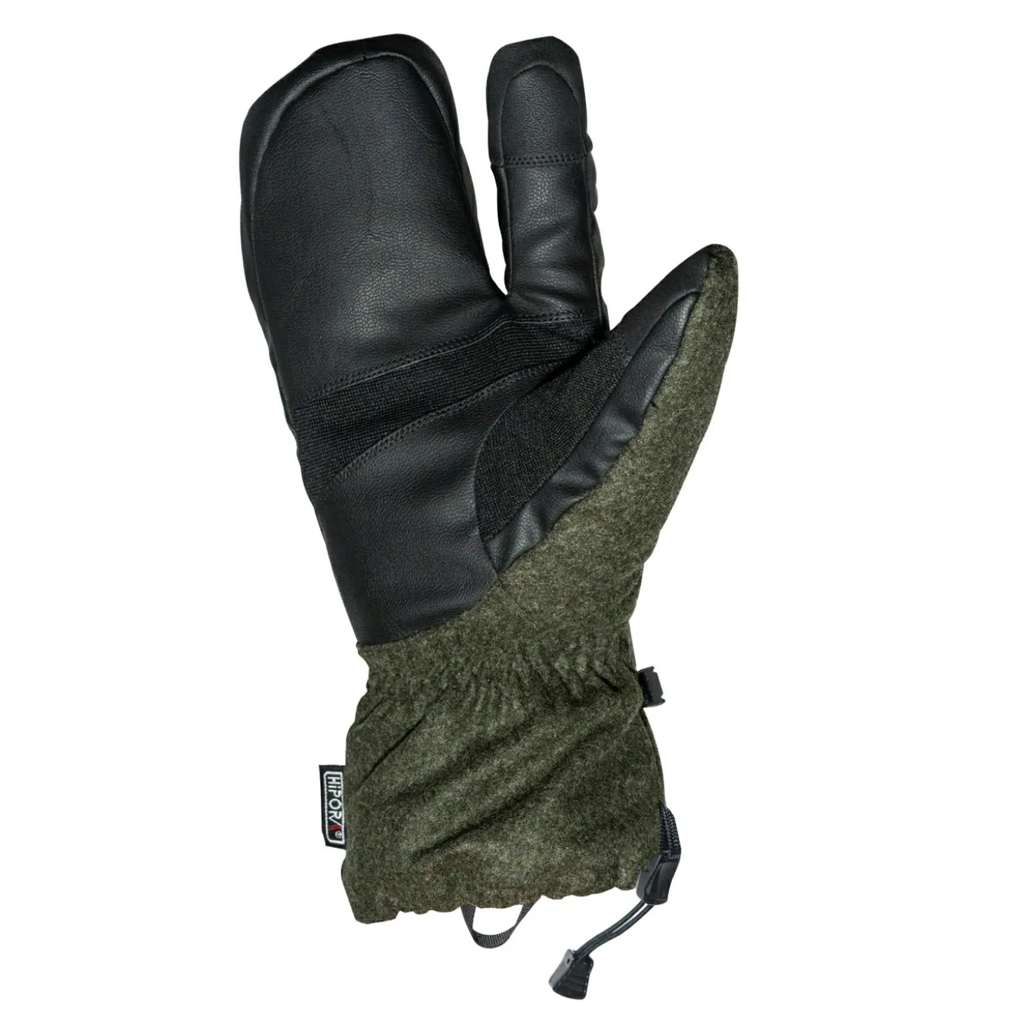 Ostermayer Jagd 3-Finger Handschuhe Unisex (Oliv)