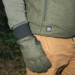 Ostermayer Jagd Jagdhandschuhe Zugerberg Unisex (Oliv/Schwarz)