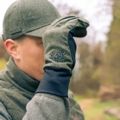 Ostermayer Jagd Jagdhandschuhe Zugerberg Unisex (Oliv/Schwarz)