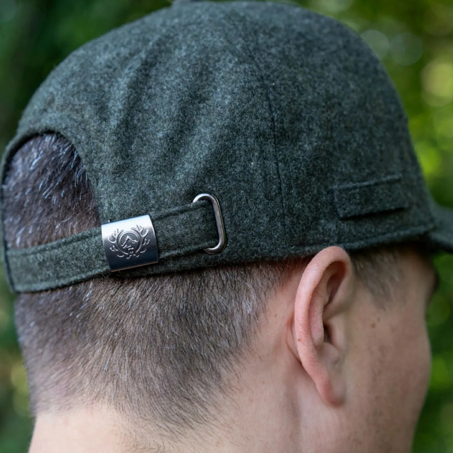 Ostermayer Jagd Kappe aus Merinoloden Unisex (Grün)