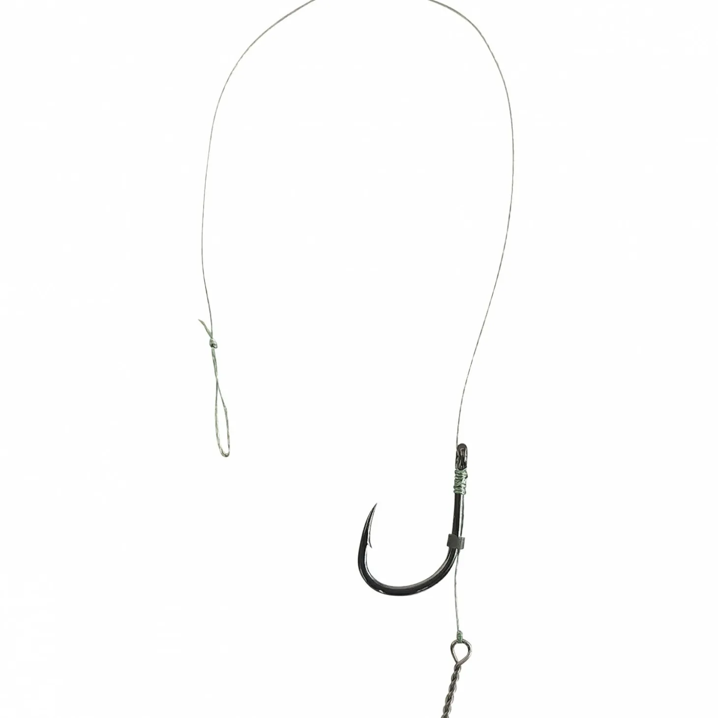 Owner Owner Method Feeder Haken mit 4-Fach geflochtener Schnur (Speer)