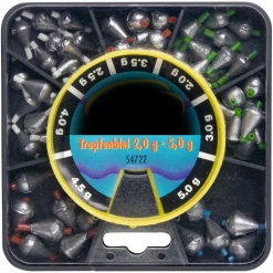 Perca Original Tropfenblei-Sortiment (2,0-5,0 g)