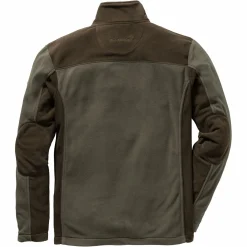 Percussion Fleece Sweater (oliv/braun)