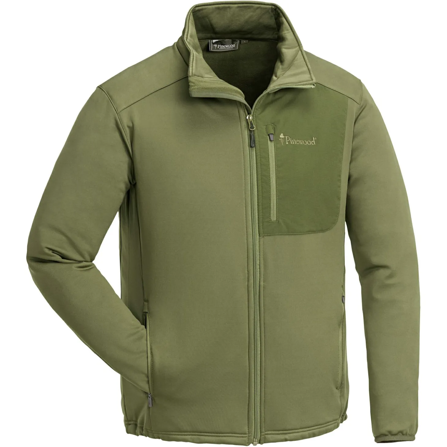 Pinewood Brenton Powerfleece Jacke Herren (Leaf)