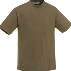 Pinewood 3er-Set: T-Shirts Herren (Green/H.Brown/Khaki)