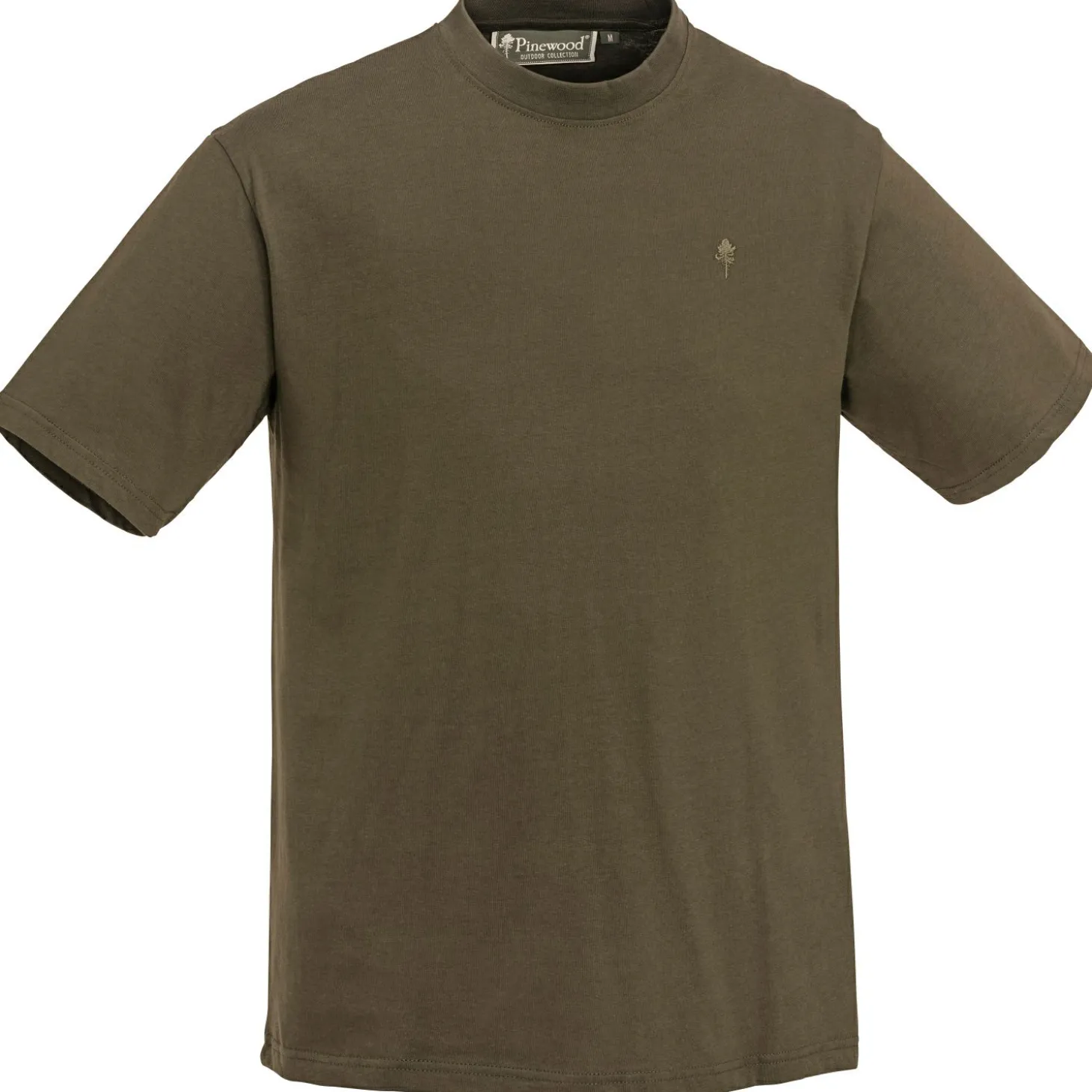Pinewood 3er-Set: T-Shirts Herren (Green/H.Brown/Khaki)