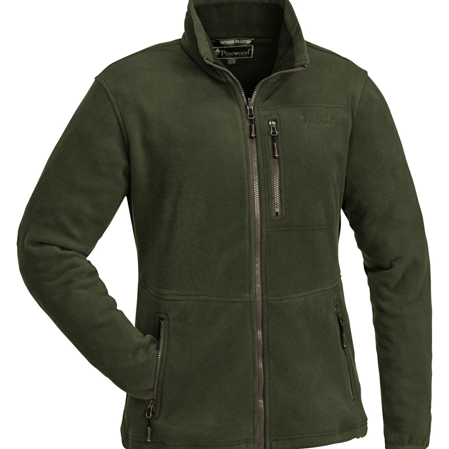 Pinewood Finnveden Fleece Jacket Damen (Green)