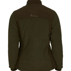 Pinewood Harriette Padded Fleece Jacket Damen (Green/Suede Brown)