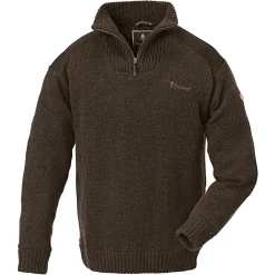 Pinewood Hurricane Sweater Herren (Brown Melange)