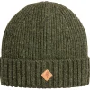 Pinewood Knitted Wool Hat Unisex (Mossgreen Melange)