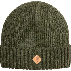 Pinewood Knitted Wool Hat Unisex (Mossgreen Melange)