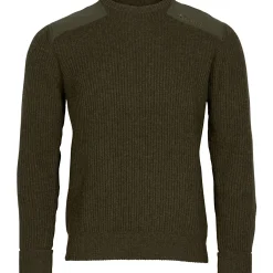Pinewood Lappland Rough Sweater Herren (Mossgreen Melange)