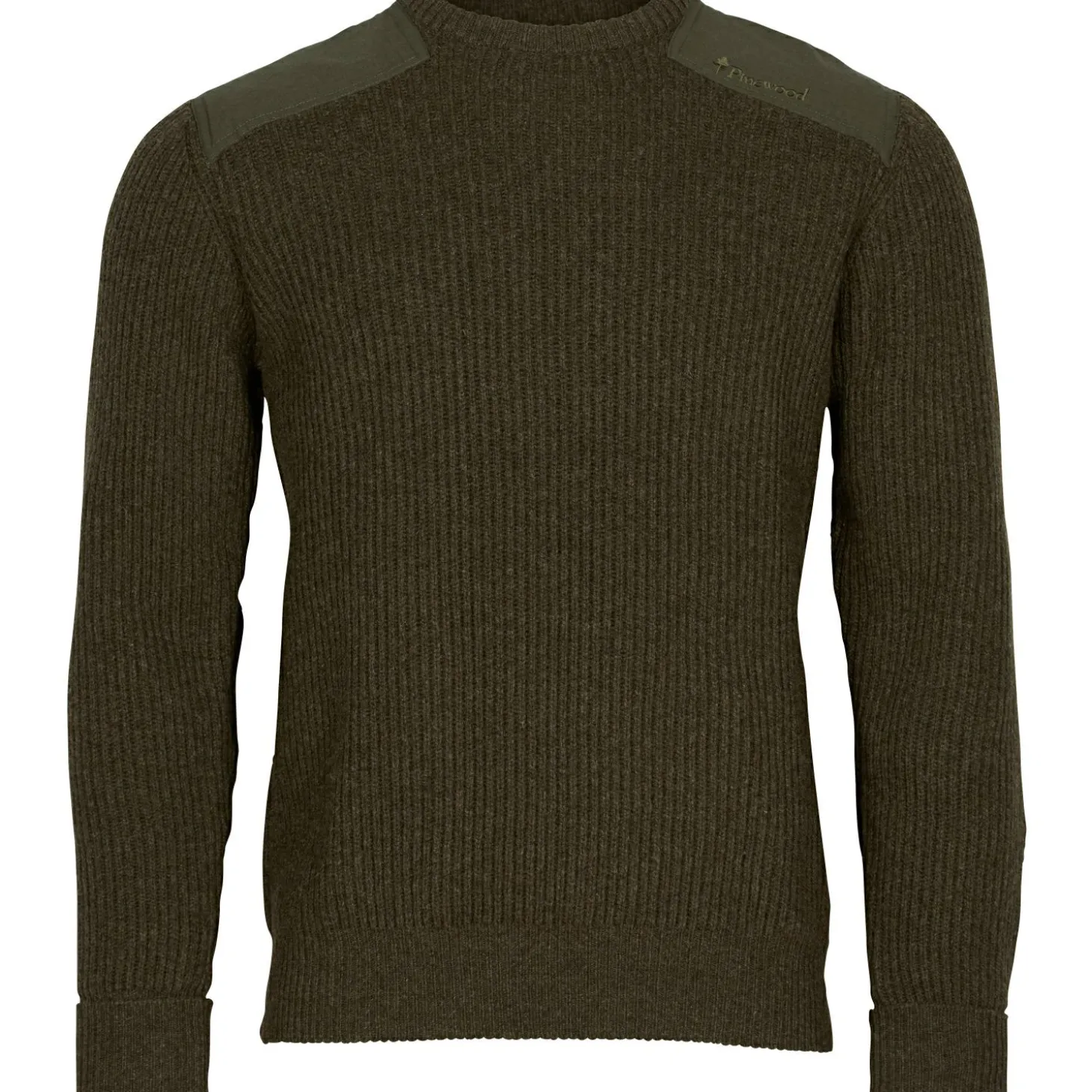 Pinewood Lappland Rough Sweater Herren (Mossgreen Melange)