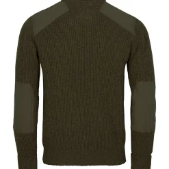 Pinewood Lappland Rough Sweater Herren (Mossgreen Melange)