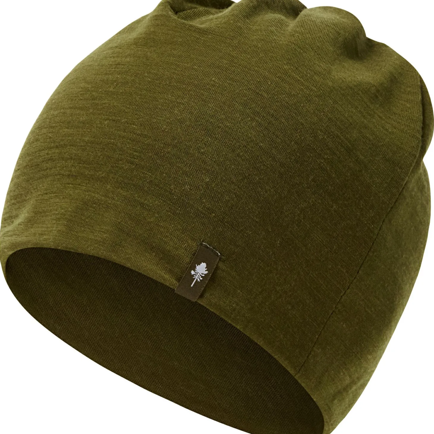 Pinewood Merino Wool Beanie Unisex (Olive Green)