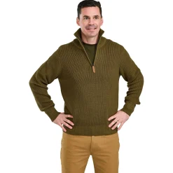 Pinewood Philip Knitted Sweater Herren (Olive Green)