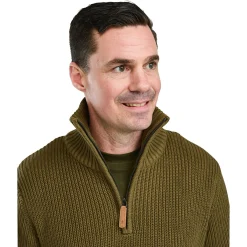 Pinewood Philip Knitted Sweater Herren (Olive Green)