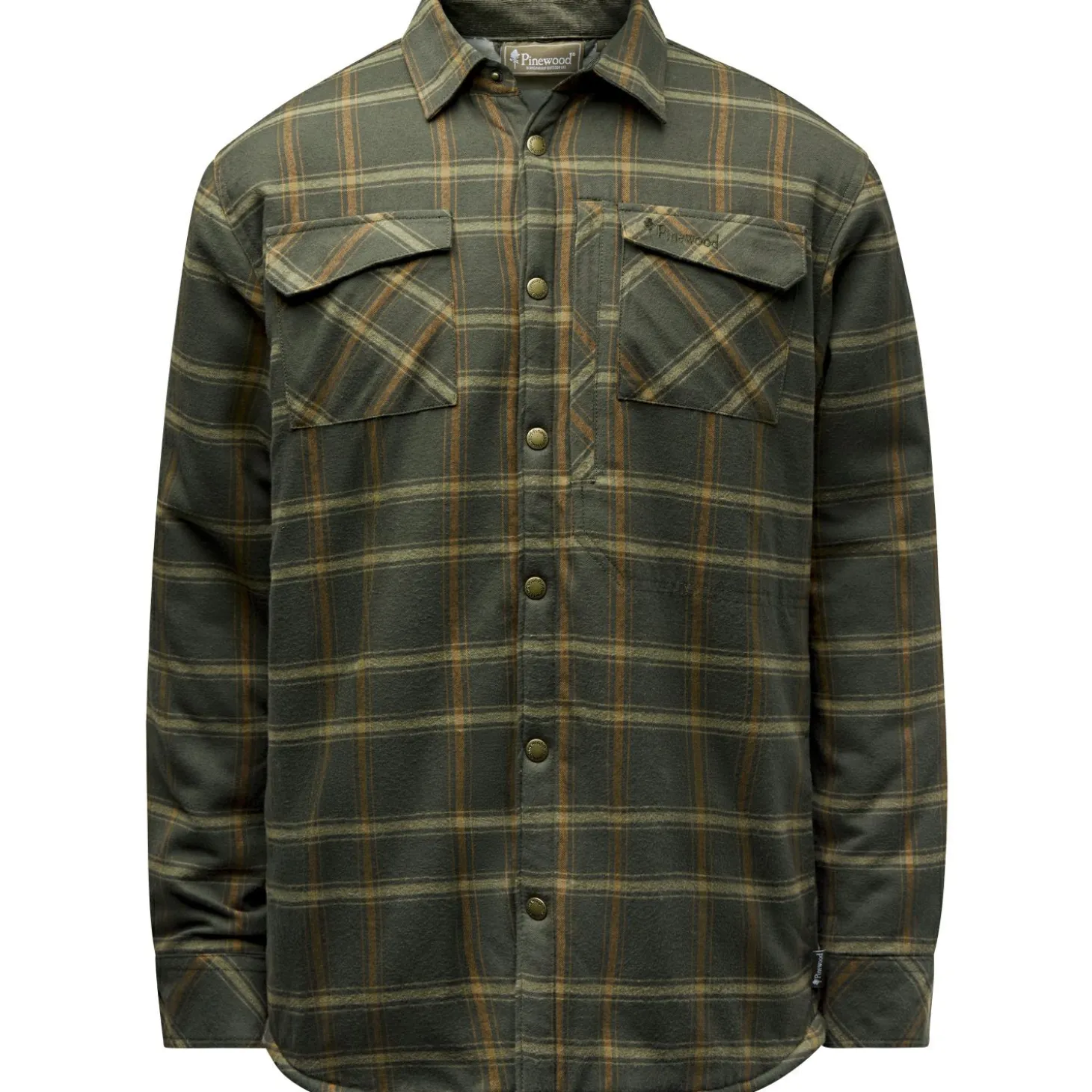 Pinewood Pile Overshirt Herren (D.Green/Bronze)