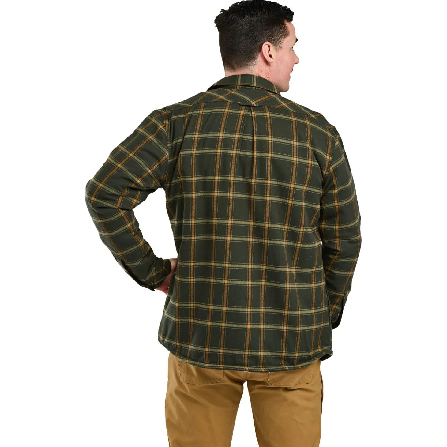 Pinewood Pile Overshirt Herren (D.Green/Bronze)