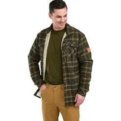 Pinewood Pile Overshirt Herren (D.Green/Bronze)