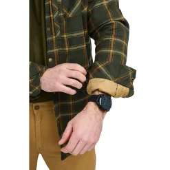 Pinewood Pile Overshirt Herren (D.Green/Bronze)