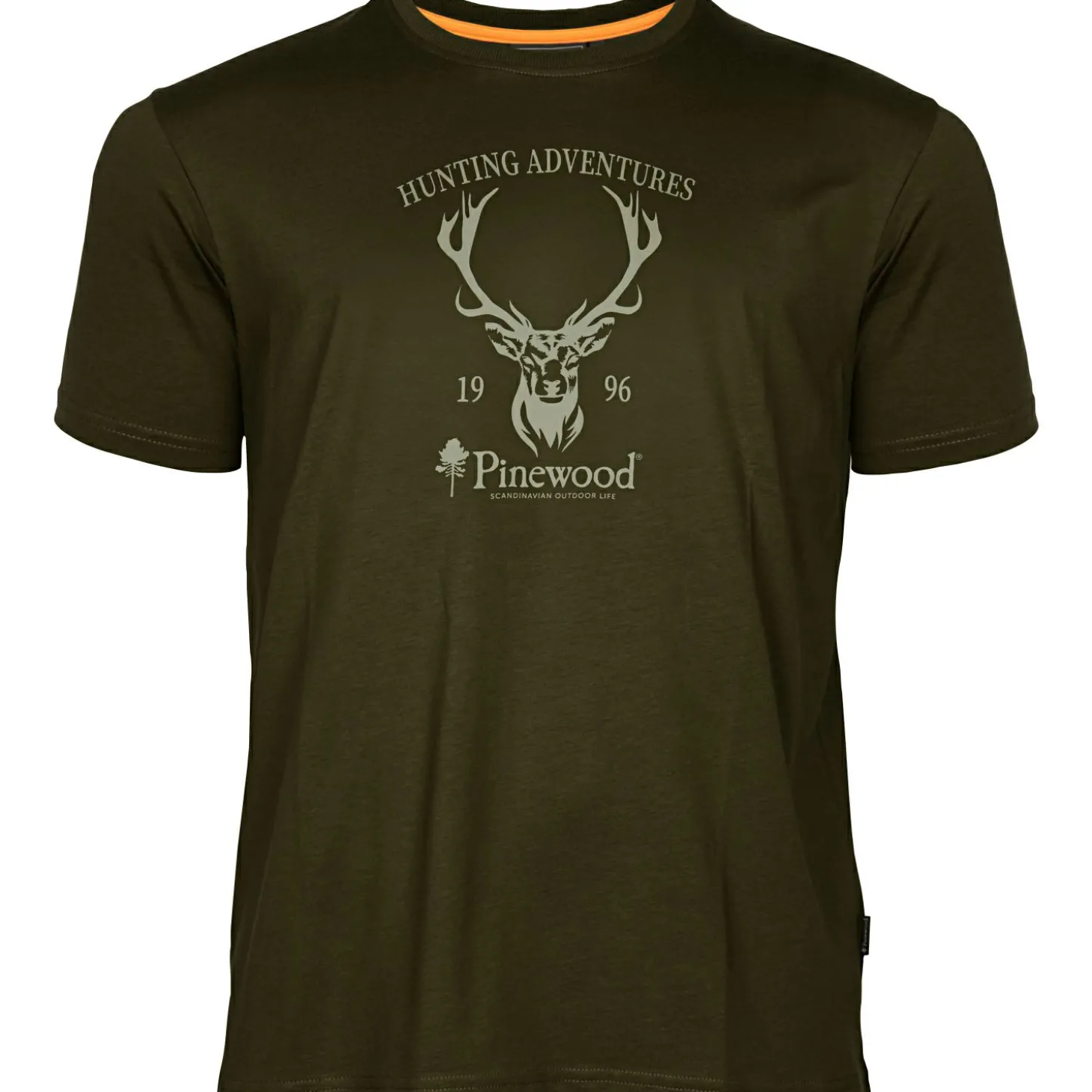Pinewood Red Deer T-Shirt Herren (Green)