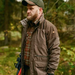 Pinewood Småland Hunters Jacket Herren (Suede Brown)