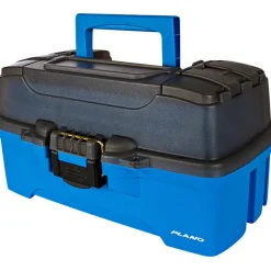 Plano Three-Tray Tackle Box (Bright Blue)