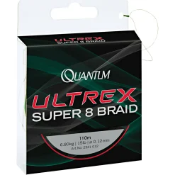 Quantum Angelschnur Ultrex Super 8 Braid (grün, 110 m)