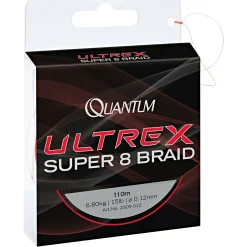 Quantum Angelschnur Ultrex Super 8 Braid (rot, 110 m)