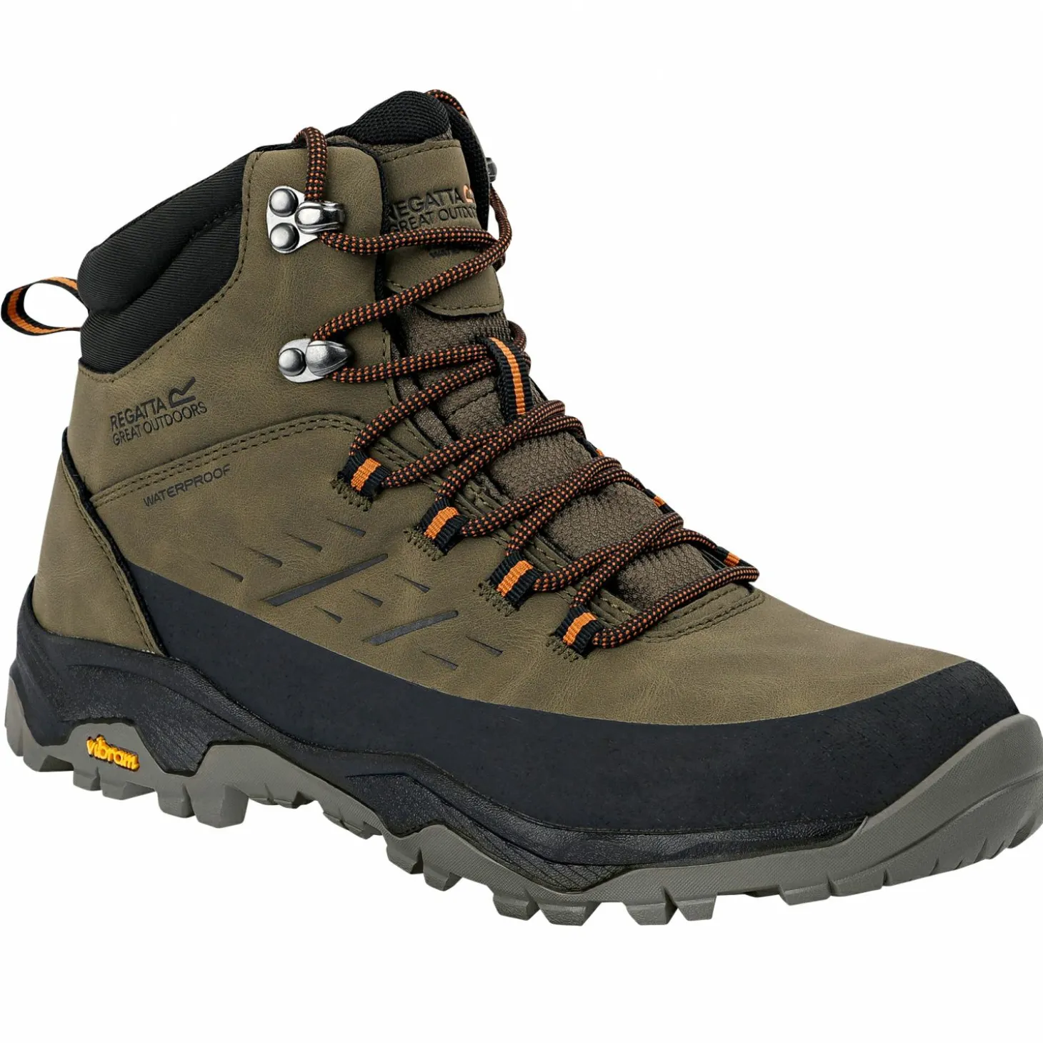 Regatta Blake Wanderstiefel Herren (Olive Night/Pumpkin Spice)