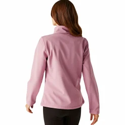 Regatta Connie V Softshell-Walkingjacke Damen (Lilas/Light Vanilla)