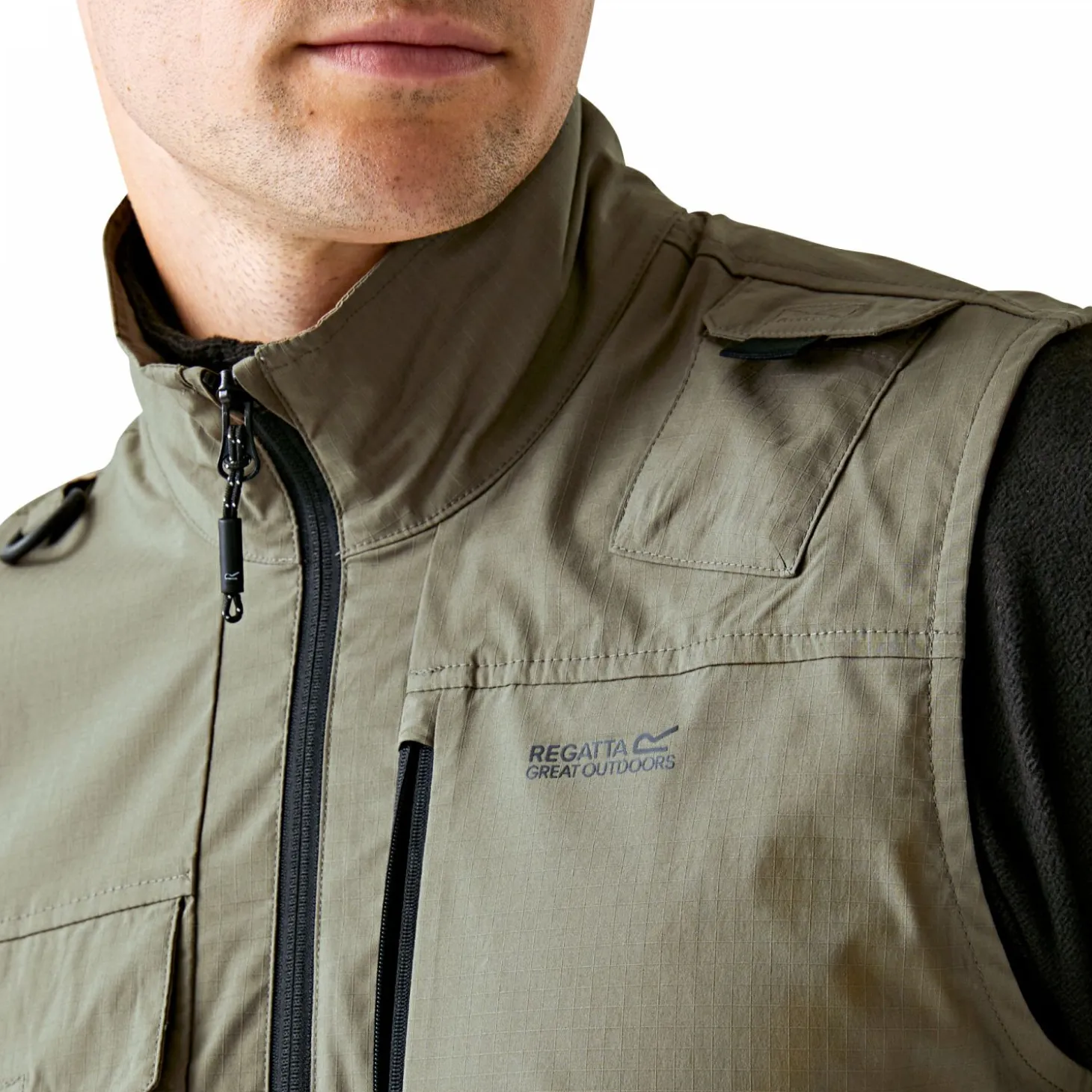 Regatta Insektenabweisende Packaway Weste Herren (Treetop)