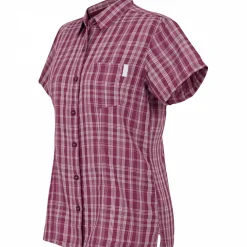 Regatta Mindano VIII Kurzarmhemd Damen (Beaujolais Check)