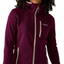 Regatta Newhill II Fleecejacke Damen (Beaujolais/Light Vanilla)
