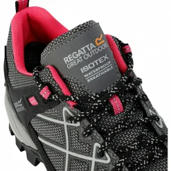 Regatta Samaris III Low Wanderschuhe Damen (Dark Steel / Pink Potion)