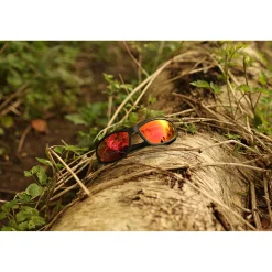 Salmo Polbrille Spekuliereisen (Schwarz/Revo Red Gläser)