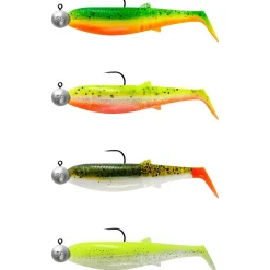 Savage Gear Cannibal Shad Darkwater Mix