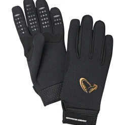 Savage Gear Neoprene Stretch Gloves (Black)