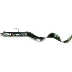 Savage Gear Sandaal Softbait 4D Real Eel (Black Green Pearl PHP)