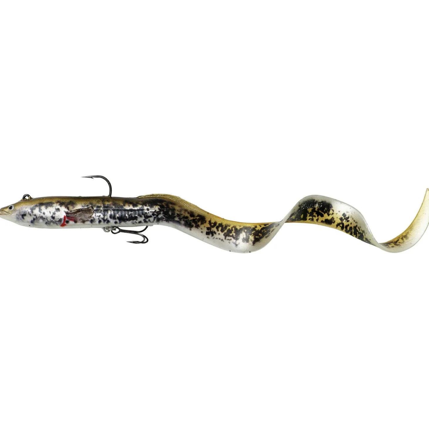 Savage Gear Sandaal Softbait 4D Real Eel (Olive Pearl PHP)