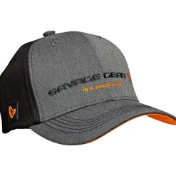 Savage Gear Strike Cap Unisex (Grey Melange/Black)
