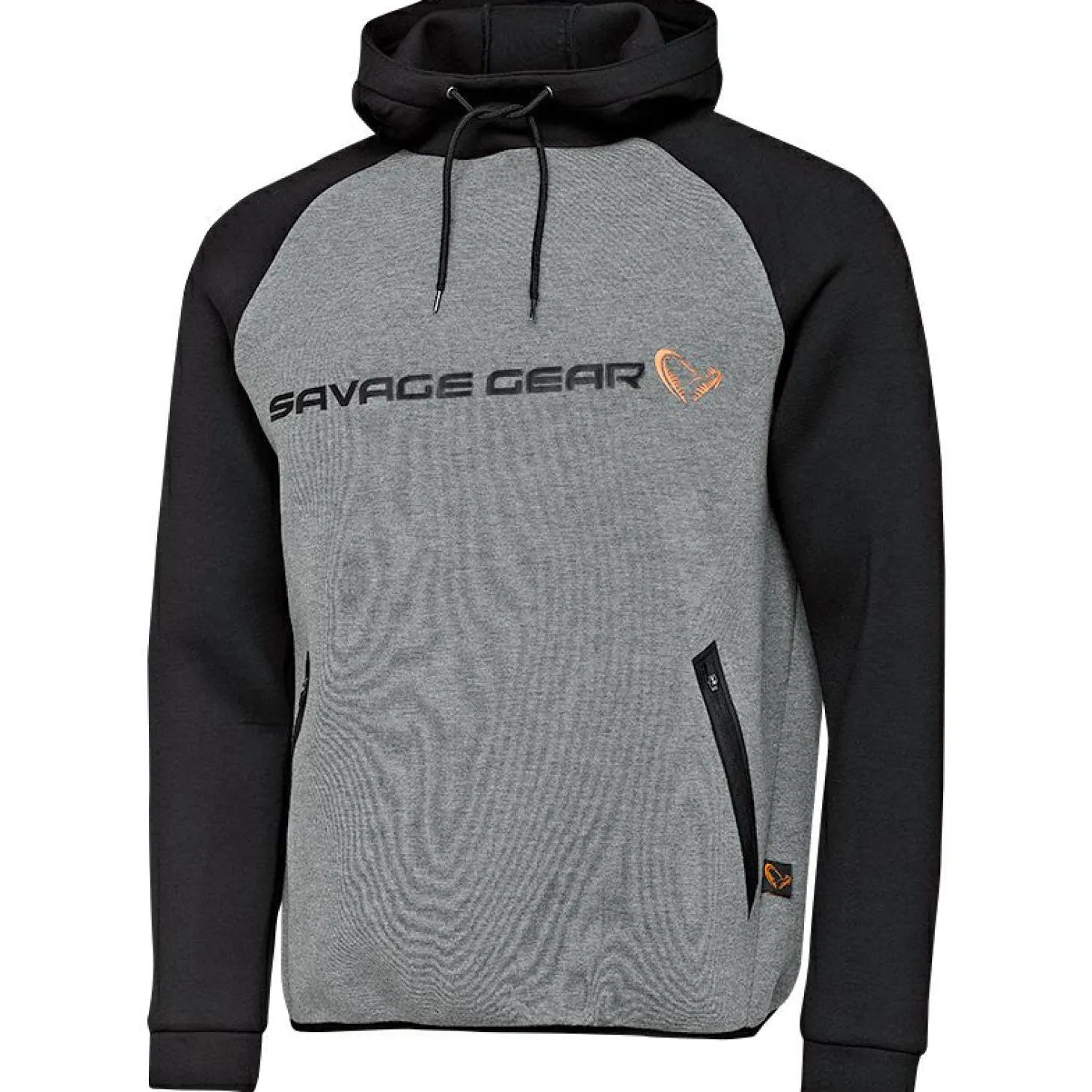 Savage Gear Tec-Foam Hoodie Herren (Dark Grey Melange)