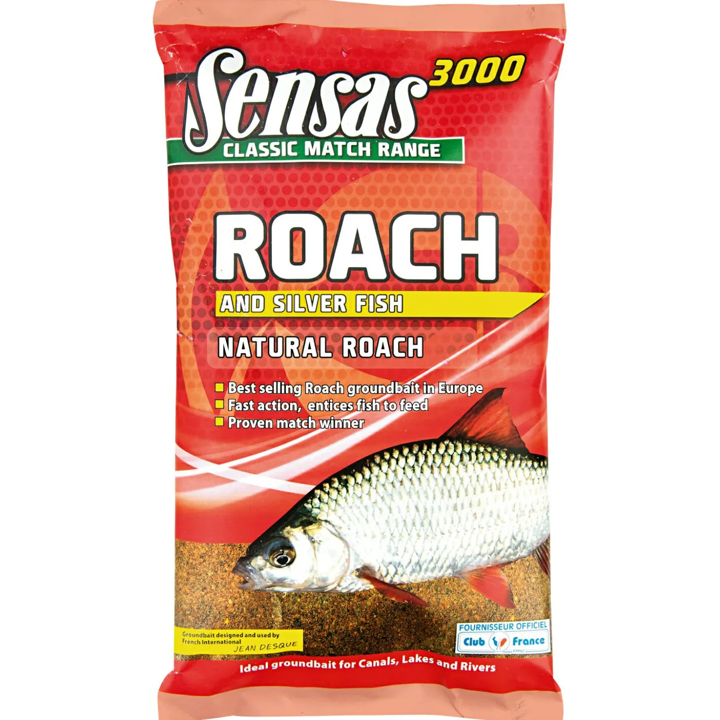 Sensas 3000 Grundfutter Roach (Natural Roach)