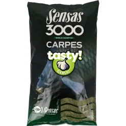 Sensas Grundfutter Carp Tasty (garlic)
